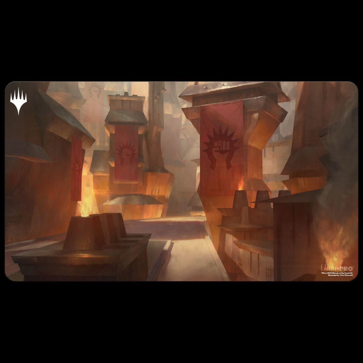 Ultra Pro - Ravnica Remastered Playmat from the Boros for Magic: The Gathering