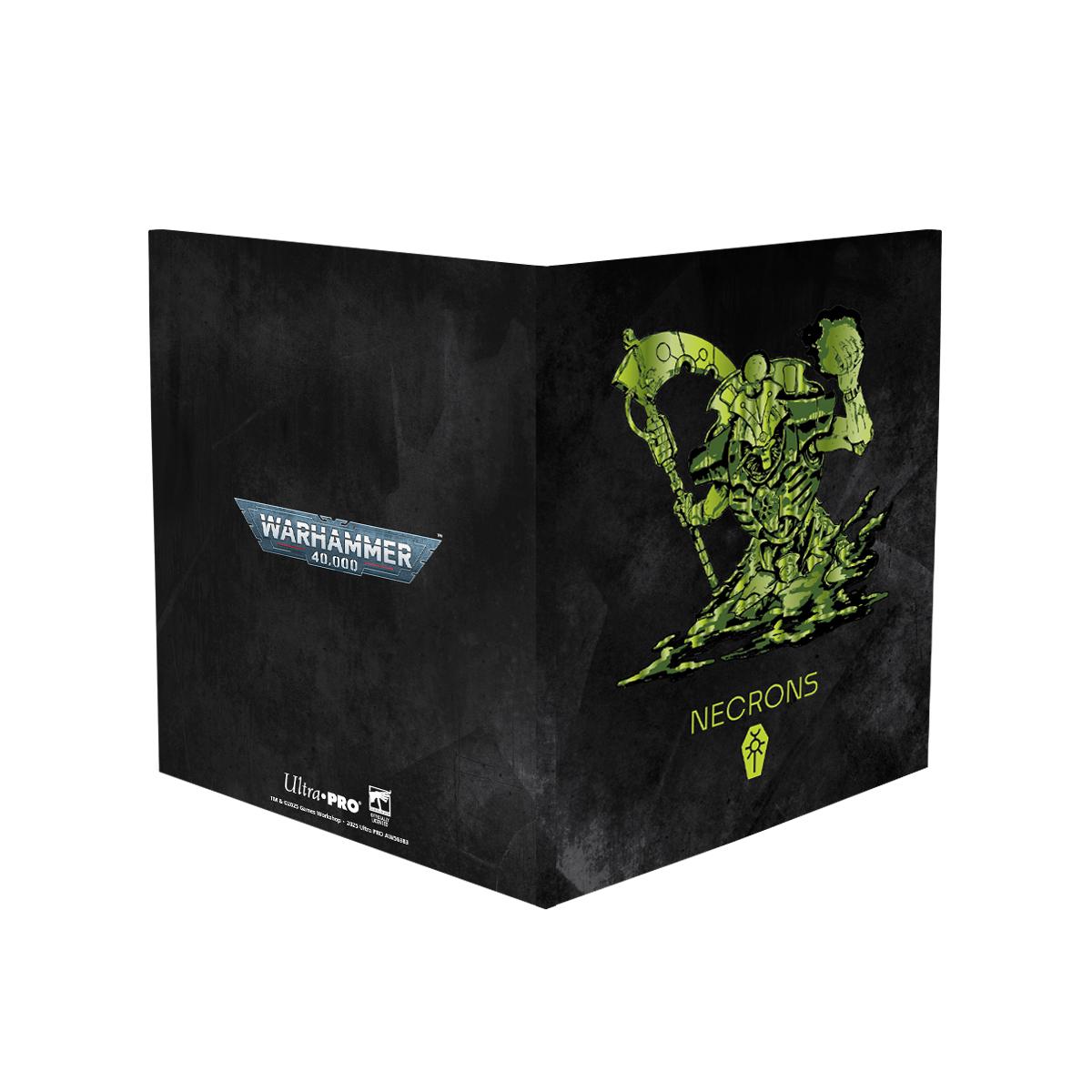 Ultra Pro - Necron Codex Aligned Datasheet & Index Card Folio for Warhammer 40,000 Ultra Pro - Necron Codex Aligned Datasheet & Index Card Folio for Warhammer 40,000