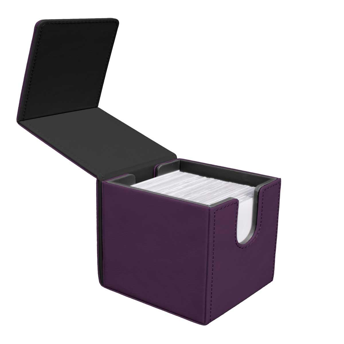 Ultra Pro Vivid Alcove Edge Deck Box - Midnight Plum Ultra Pro Vivid Alcove Edge Deck Box - Midnight Plum