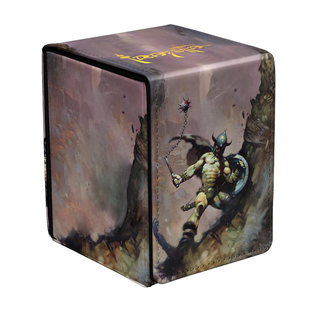 Ultra Pro - Artist Spotlight: Frank Frazetta - "Warrior with Ball and Chain" ALCOVE® FLIP DECK BOX®
