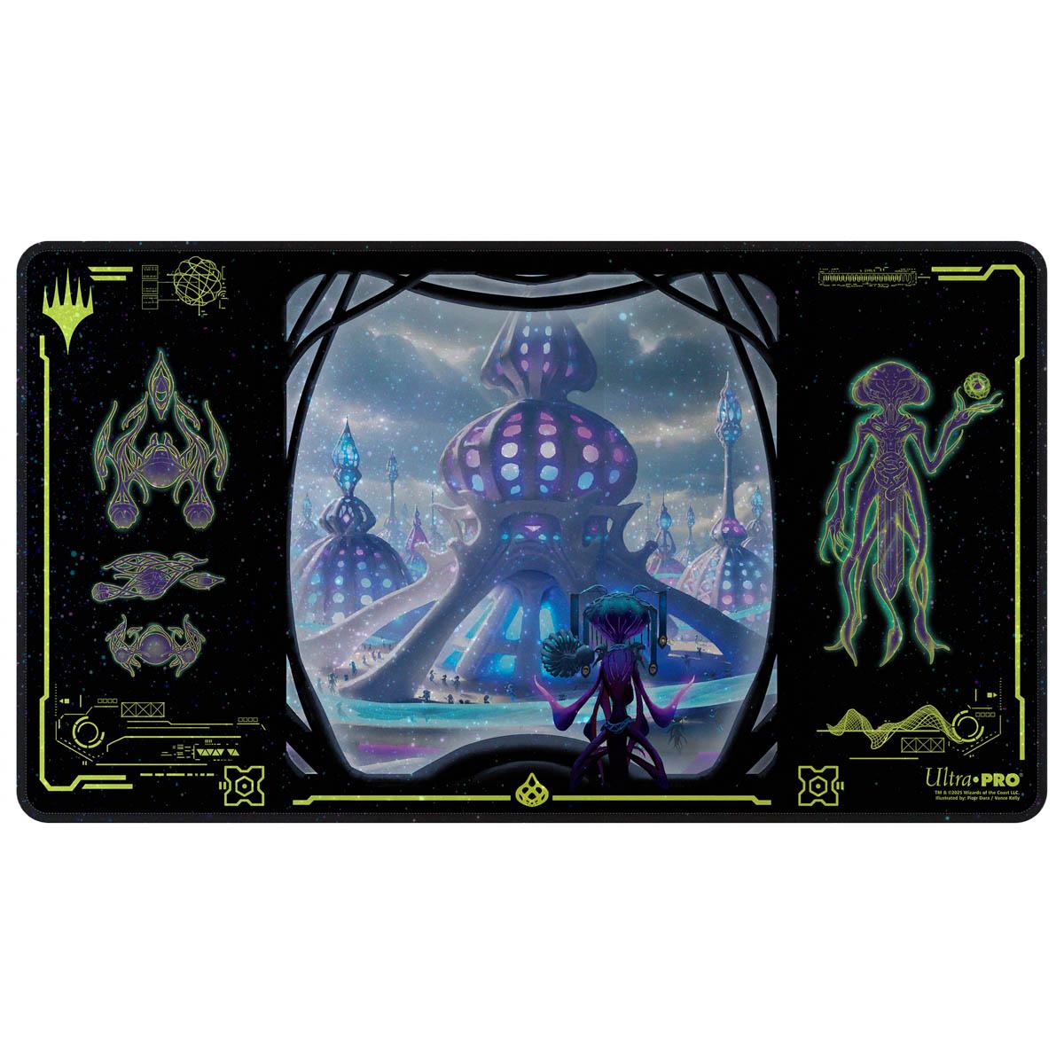 Ultra Pro - Edge of Eternities Holofoil Playmat Blue Mythic for Magic: The Gathering