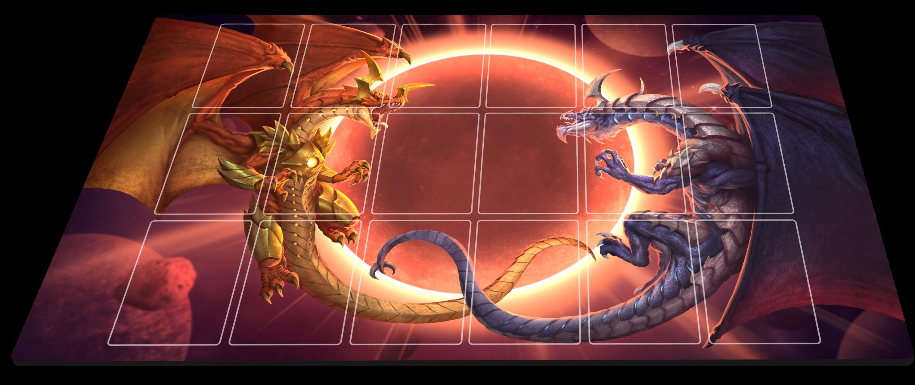 Neverrift TCG Playmat: Twin Dragons Neverrift TCG Playmat: Twin Dragons