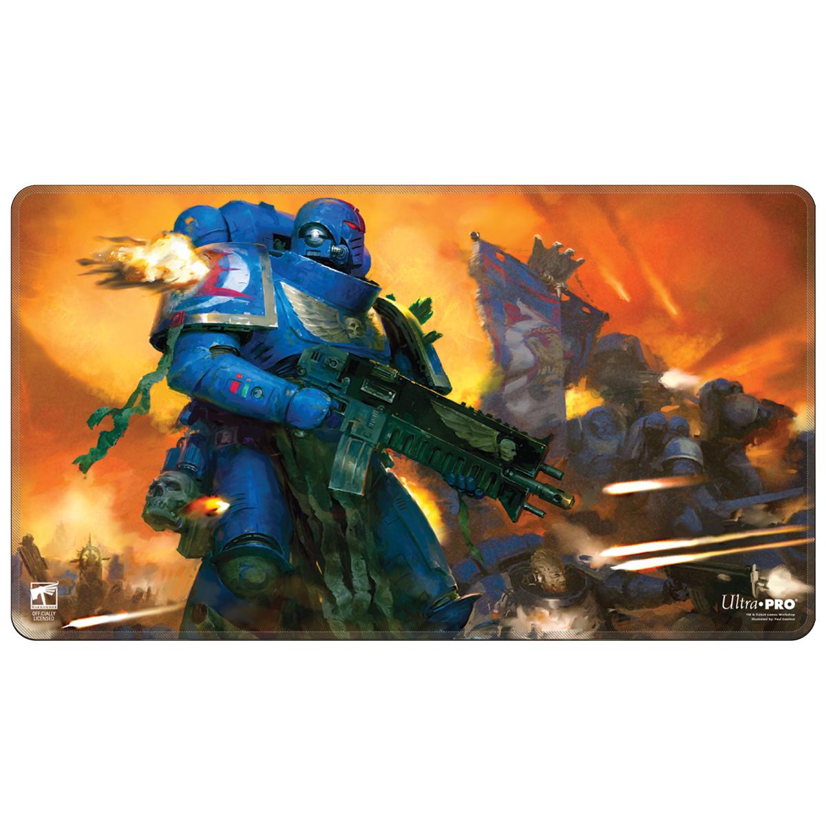 Ultra Pro Space Marines - Adeptus Astartes Playmat - Stitched for Warhammer 40,000 Ultra Pro Space Marines - Adeptus Astartes Playmat - Stitched for Warhammer 40,000