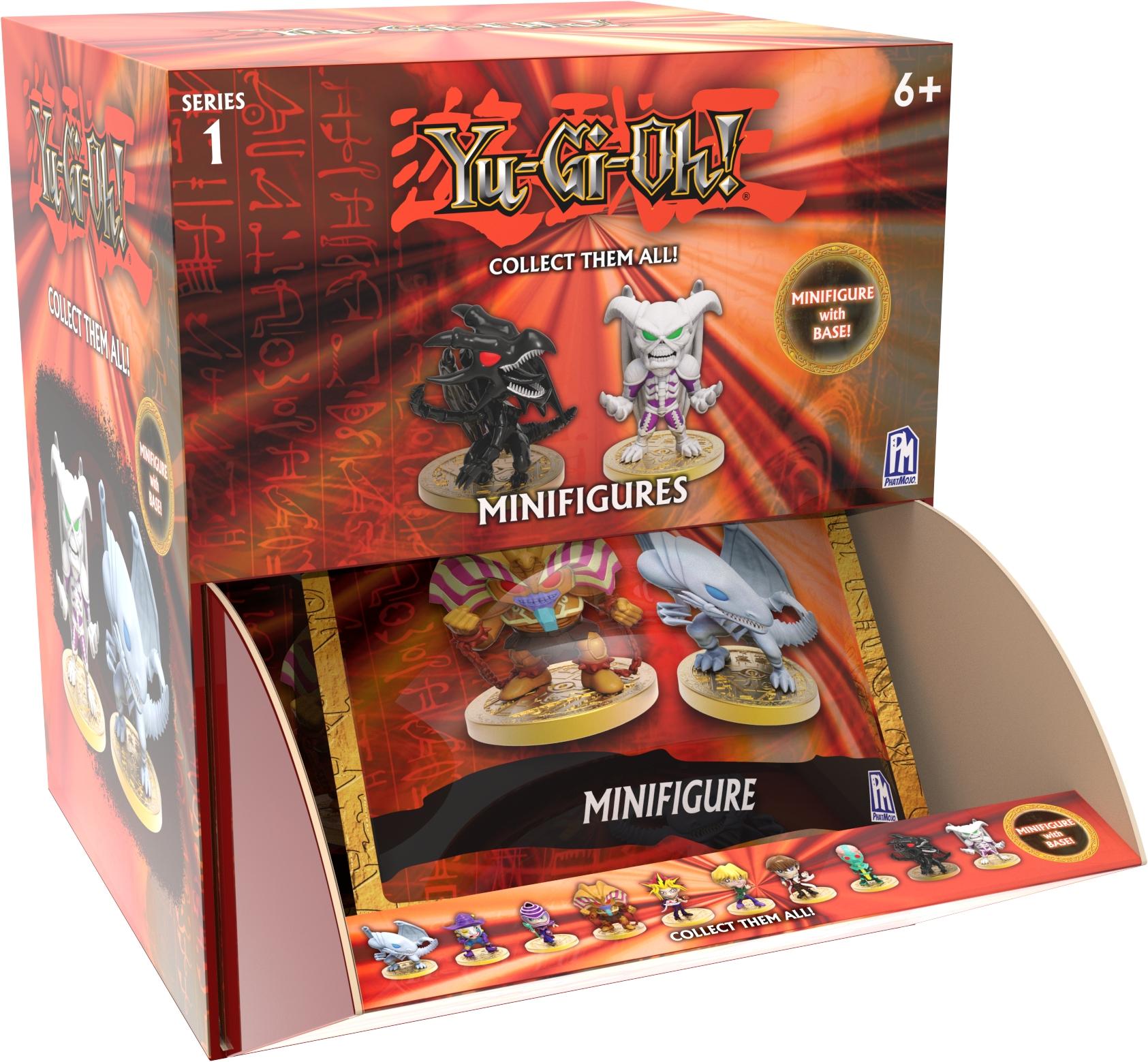 YU-GI-OH - 3" BLINDBAG MINIFIGURES IN CDU DISPLAY (24)