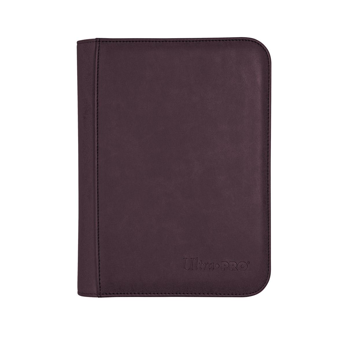 Suede Portfolio 4Pkt Zipper Amethyst