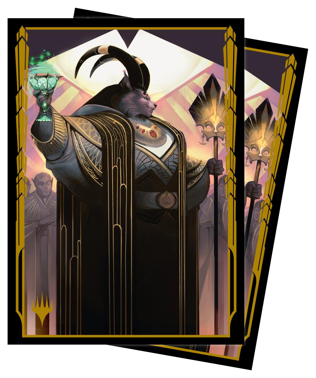 UP - Magic: The Gathering Streets of New Capenna 100 Sleeves featuring Jatmir, Nexus of Revels UP - Magic: The Gathering Streets of New Capenna 100 Sleeves featuring Jatmir, Nexus of Revels