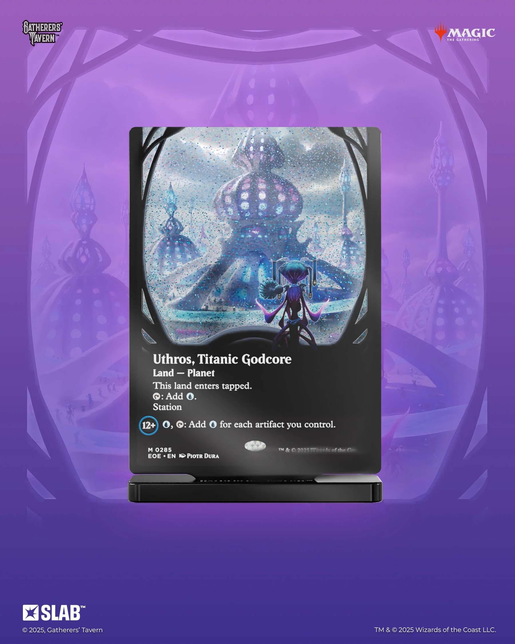 Gatherers' Tavern - Magic: The Gathering: Slab Standee [Edge of Eternities]: Uthros, Titanic Godcore