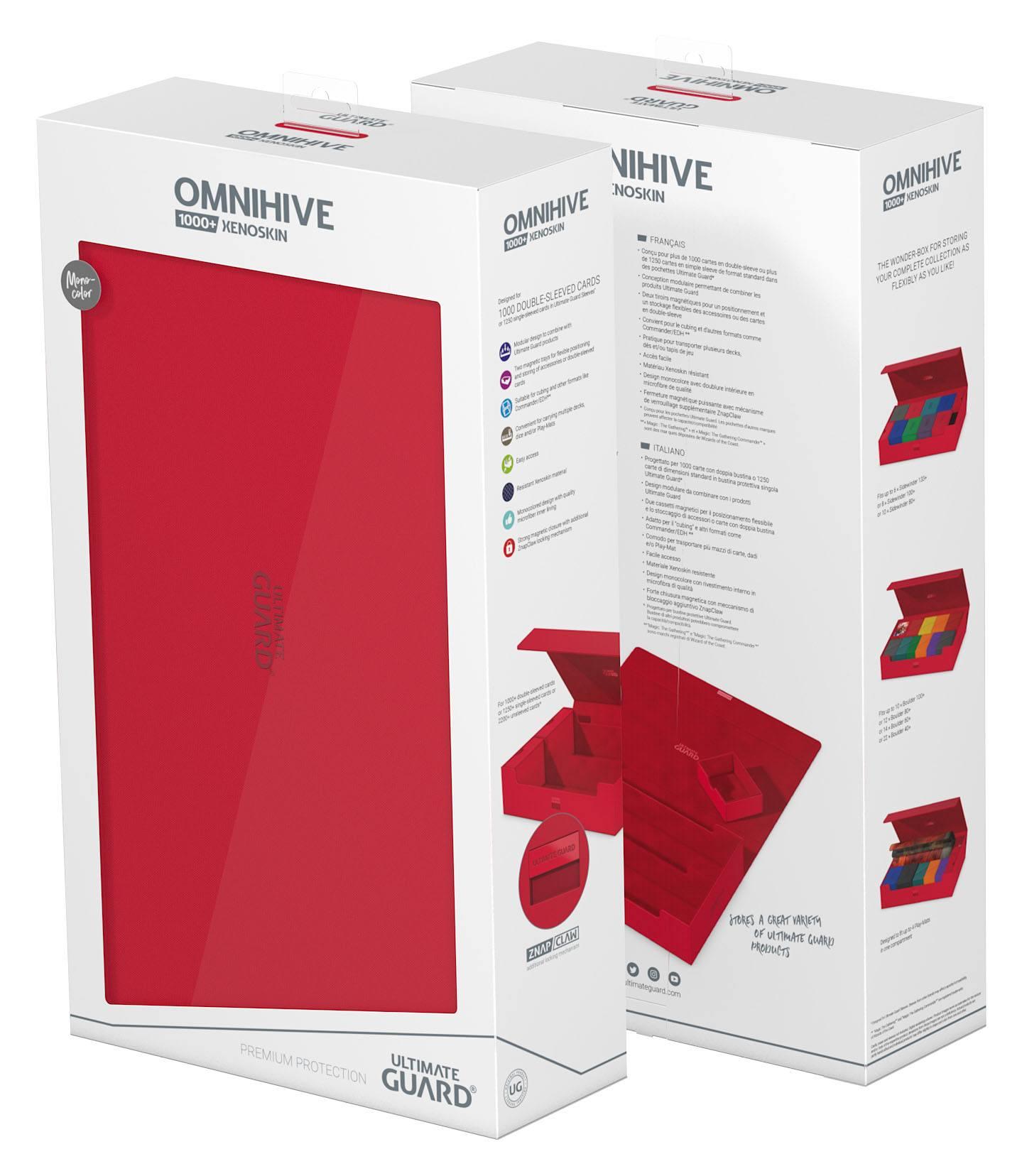 Ultimate Guard Omnihive 1000+ XenoSkin Rot Ultimate Guard Omnihive 1000+ XenoSkin Rot
