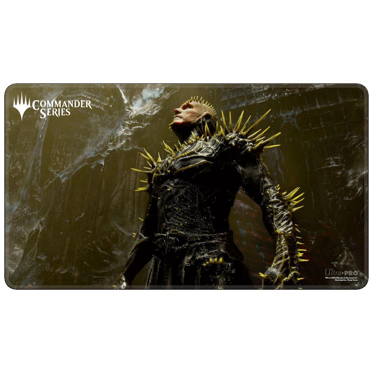 Ultra Pro - Commander Series - Mono Color - Stitched Edge Playmat - K'rrik, Son of Yawgmoth