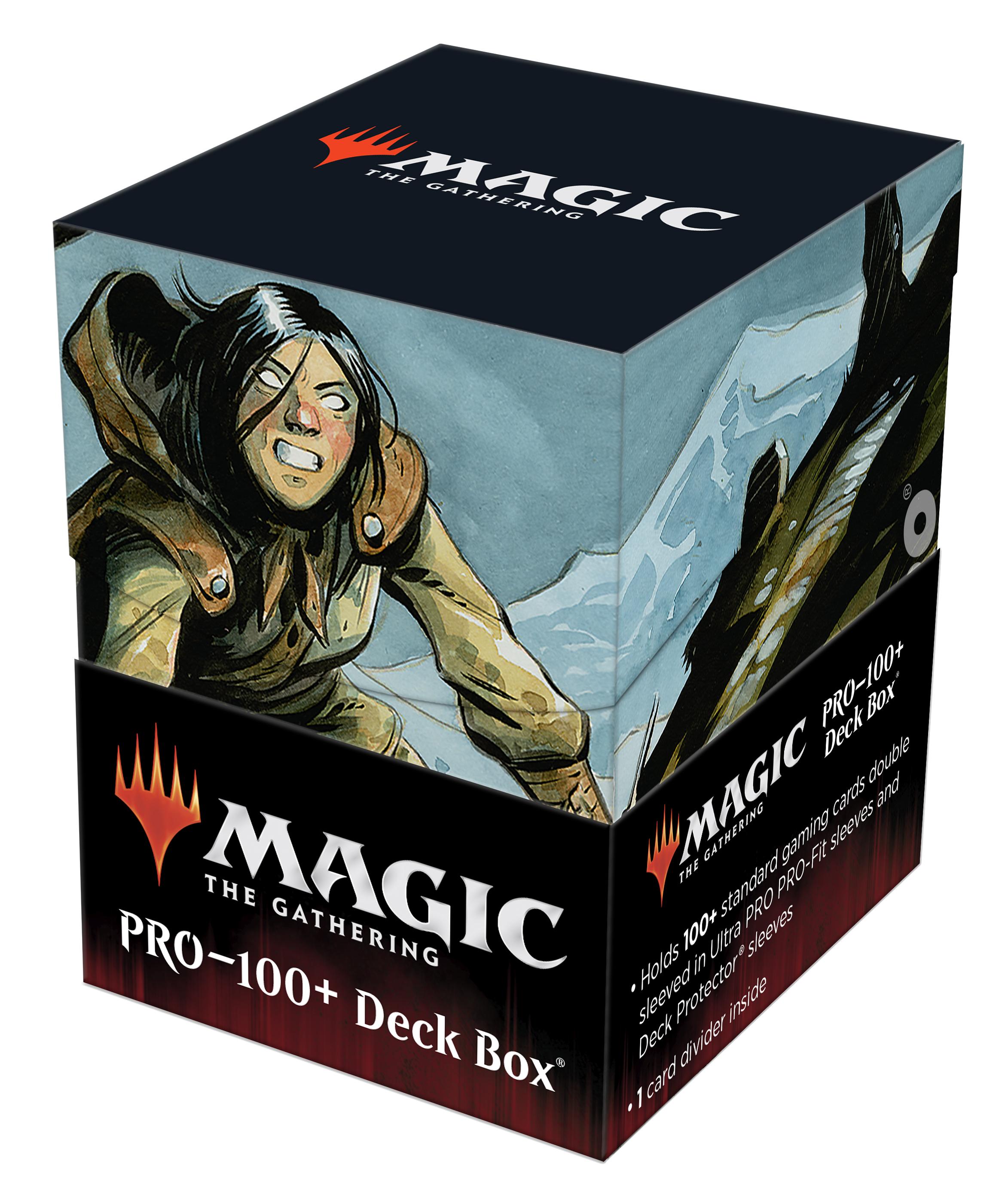 UP - 100+ Deck Box for Magic: The Gathering - Innistrad Midnight Hunt V3 UP - 100+ Deck Box for Magic: The Gathering - Innistrad Midnight Hunt V3