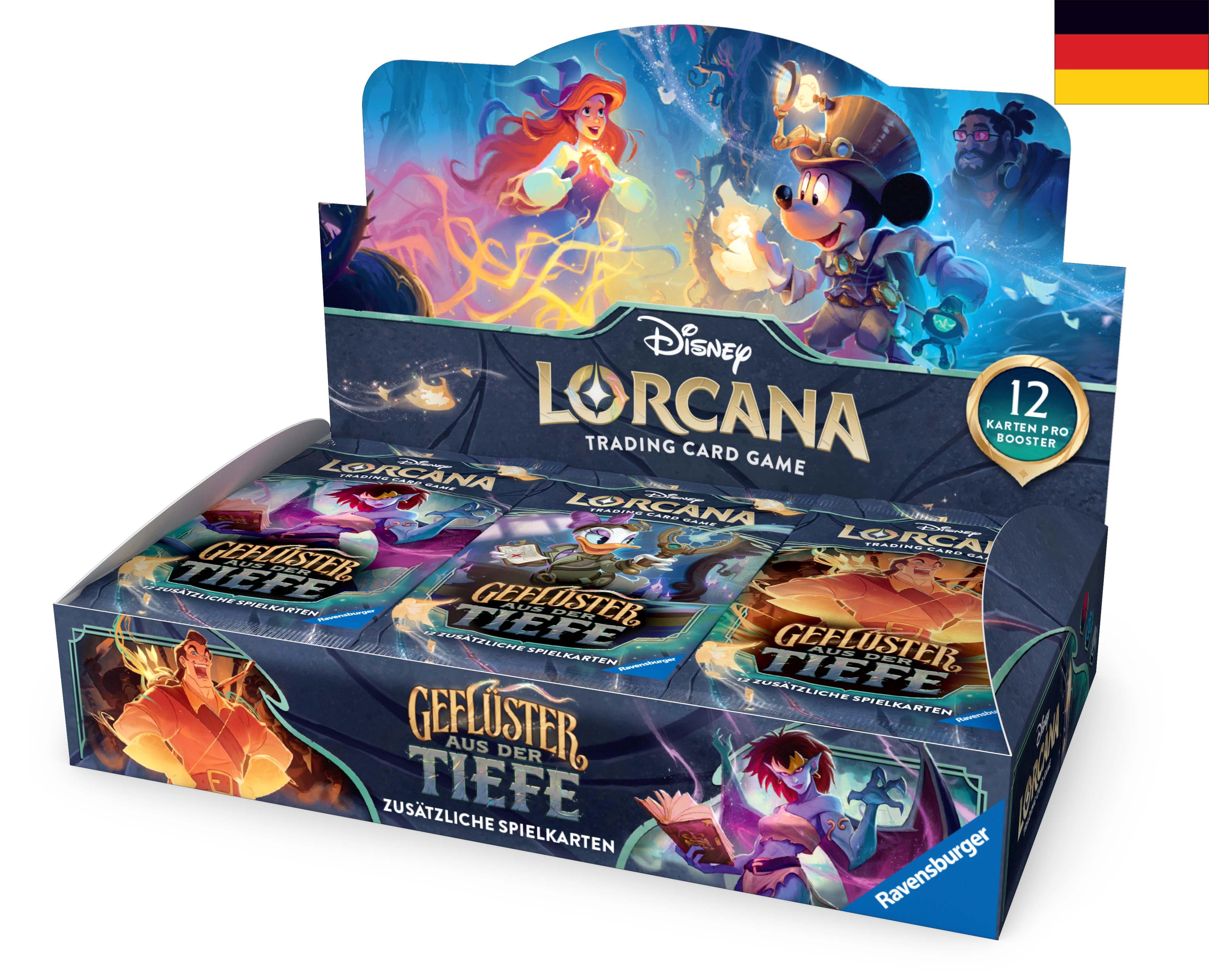 Disney Lorcana - Geflüster aus der Tiefe: Booster Display (24) DE