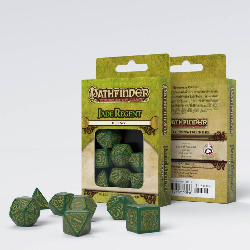 Pathfinder Jade Regent Dice Set (7) Pathfinder Jade Regent Dice Set (7)