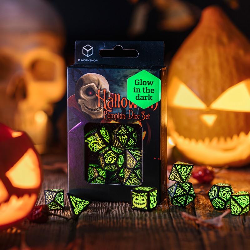 Halloween Pumpkin - Jack O'Lantern Dice Set Halloween Pumpkin - Jack O'Lantern Dice Set
