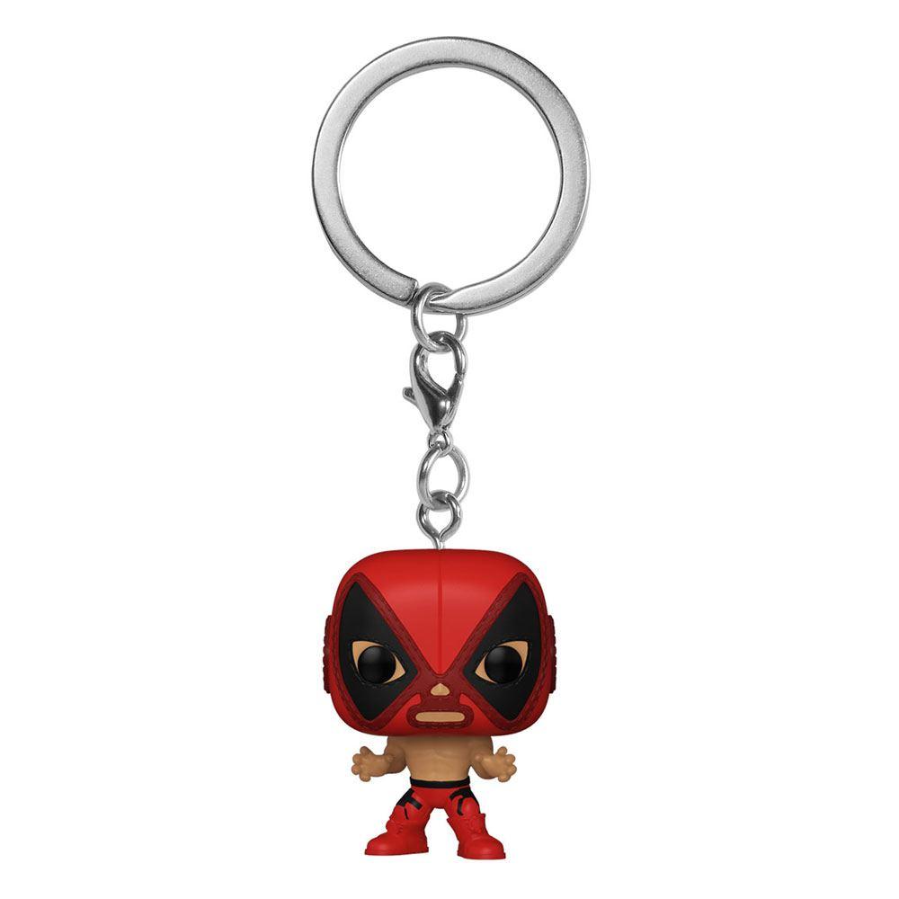 Funko POP Keychain: Marvel Luchadores- Deadpool Funko POP Keychain: Marvel Luchadores- Deadpool