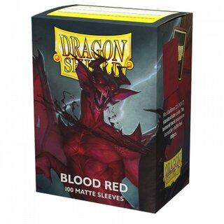 Dragon Shield Standard Matte Sleeves - Blood Red 'Simurag' (100 Sleeves)