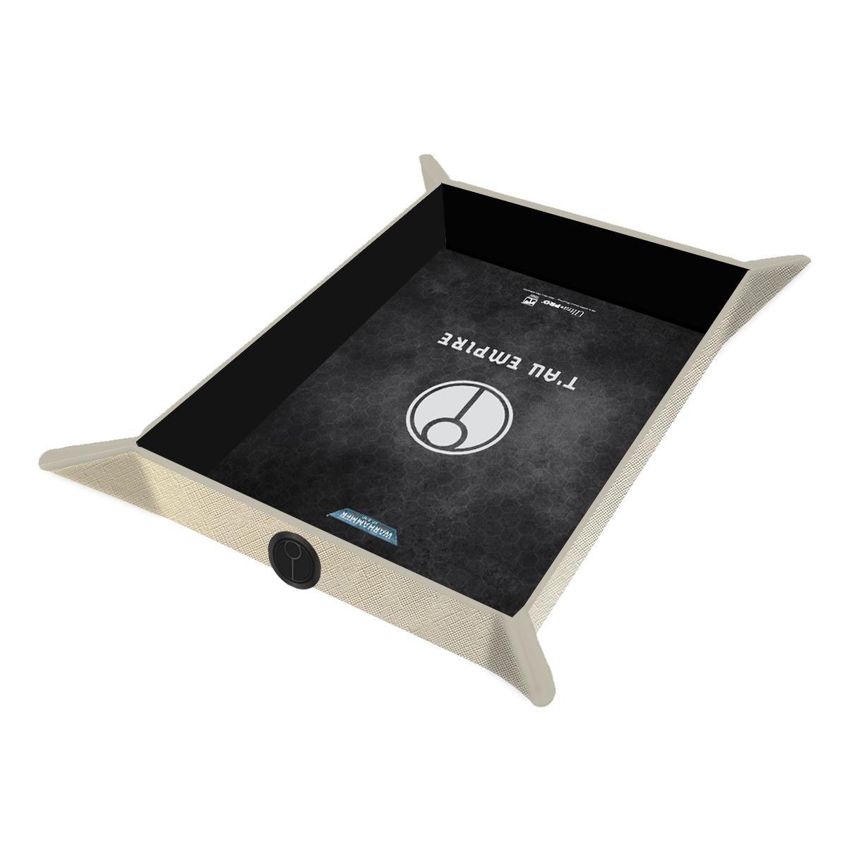 Ultra Pro - T'au Empire Codex Aligned Folding Dice Tray Premium for Warhammer 40,000 Ultra Pro - T'au Empire Codex Aligned Folding Dice Tray Premium for Warhammer 40,000