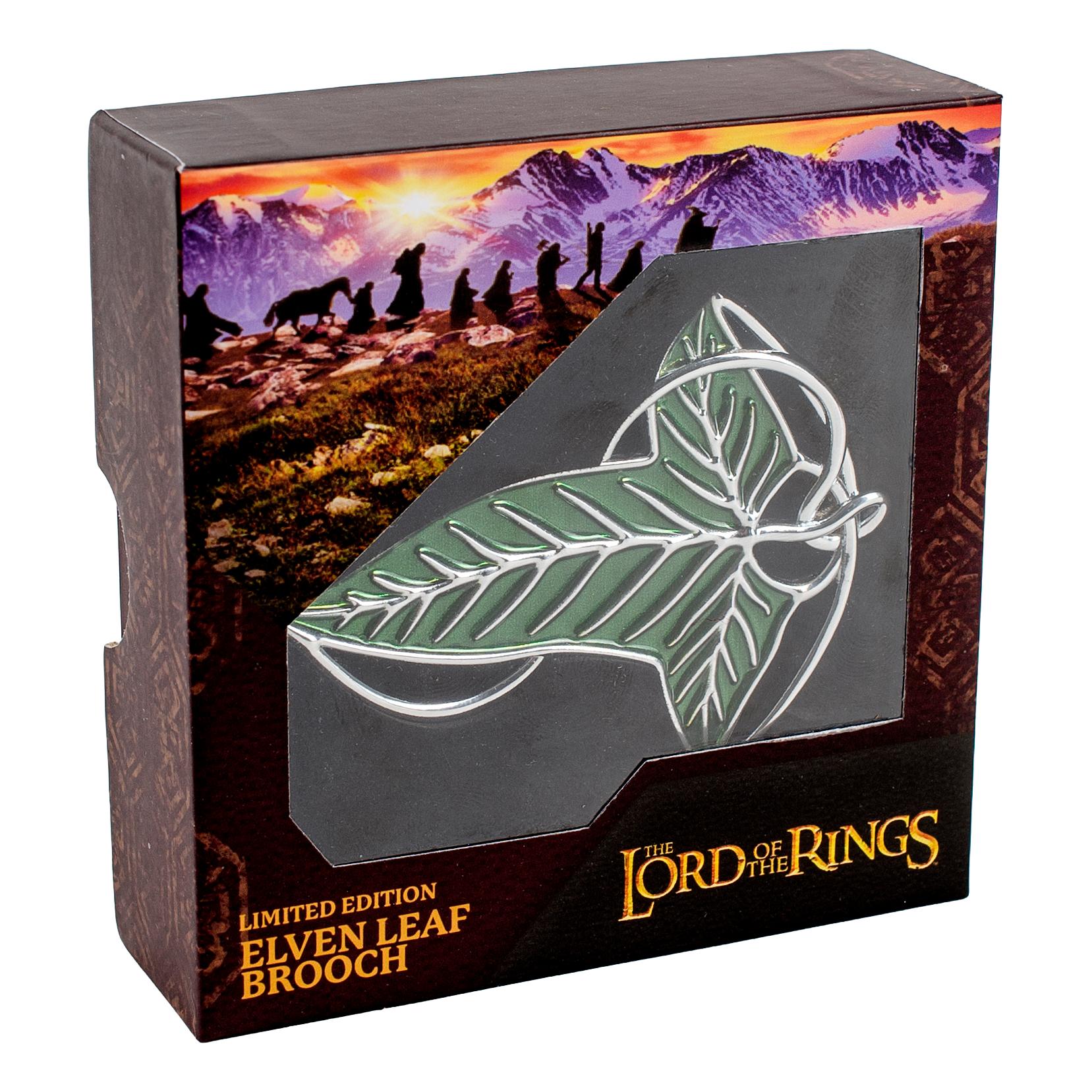Lord of the Rings Elven Leaf Pin Brooch Replica Lord of the Rings Elven Leaf Pin Brooch Replica