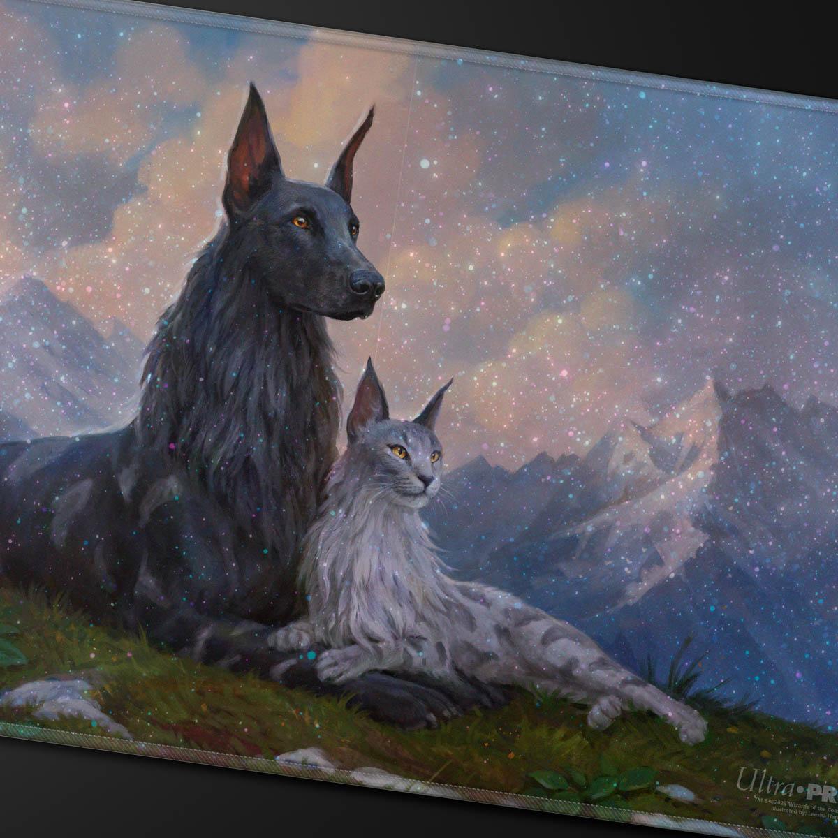 Ultra Pro - Commander Series - Release 8 - Fan Vote 3 - Q3 2025 Holofoil Playmat Rin and Seri for Magic: The Gathering Ultra Pro - Commander Series - Release 8 - Fan Vote 3 - Q3 2025 Holofoil Playmat Rin and Seri for Magic: The Gathering