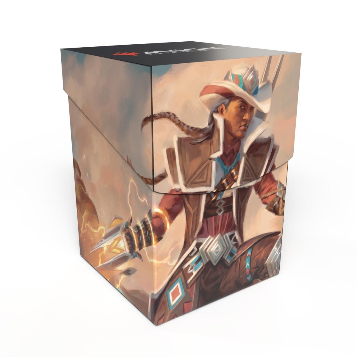 Ultra Pro - Outlaws of Thunder Junction 100+ Deck Box Key Art 5 for Magic: The Gathering