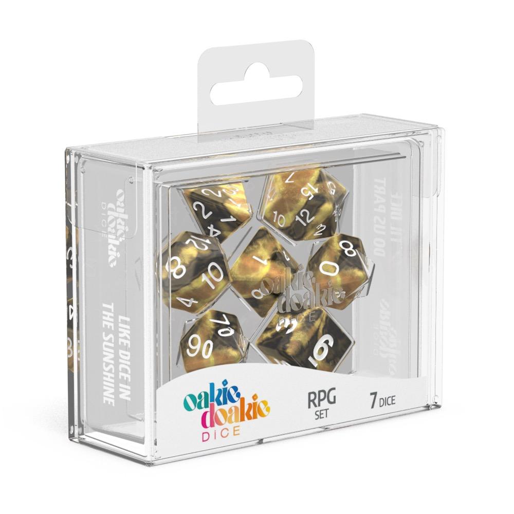 Oakie Doakie Dice Würfel RPG-Set Gemidice - Hornet (7) Oakie Doakie Dice Würfel RPG-Set Gemidice - Hornet (7)