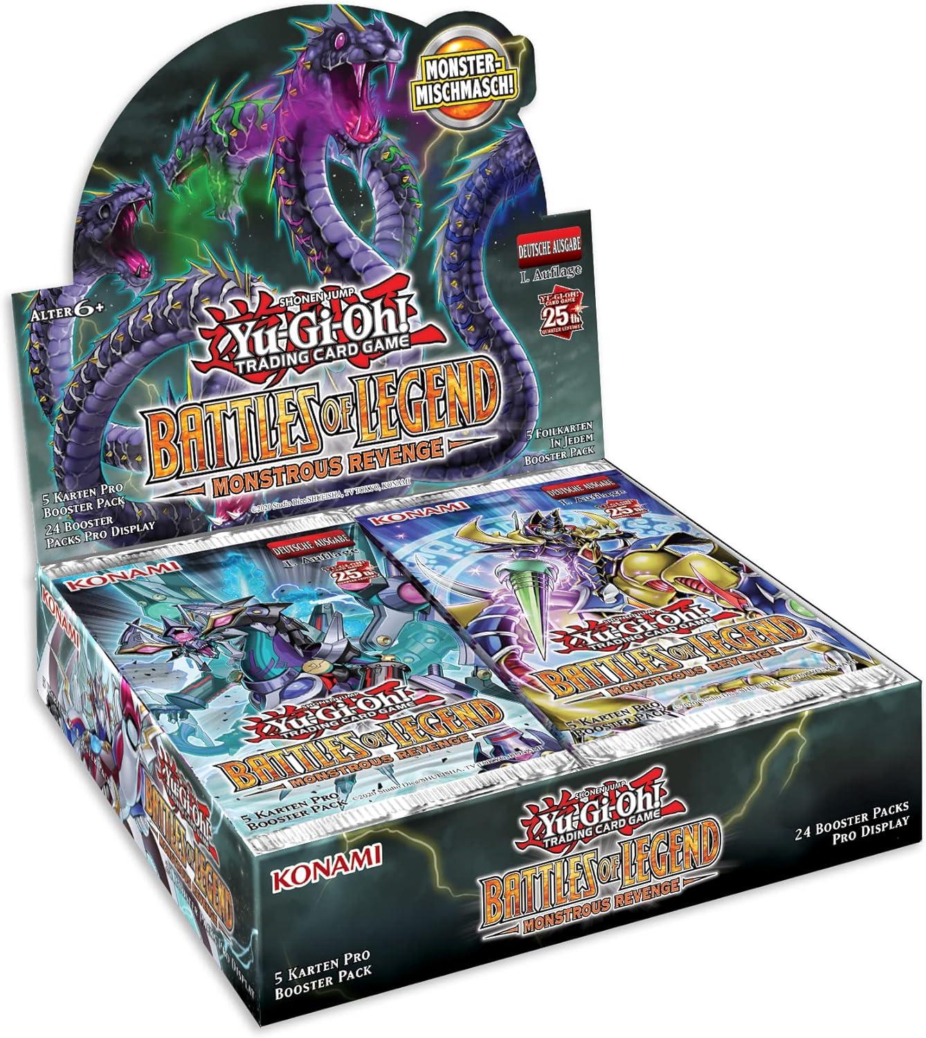 Yu-Gi-Oh! TCG - Battles of Legend: Monstrous Revenge Display (24) DE