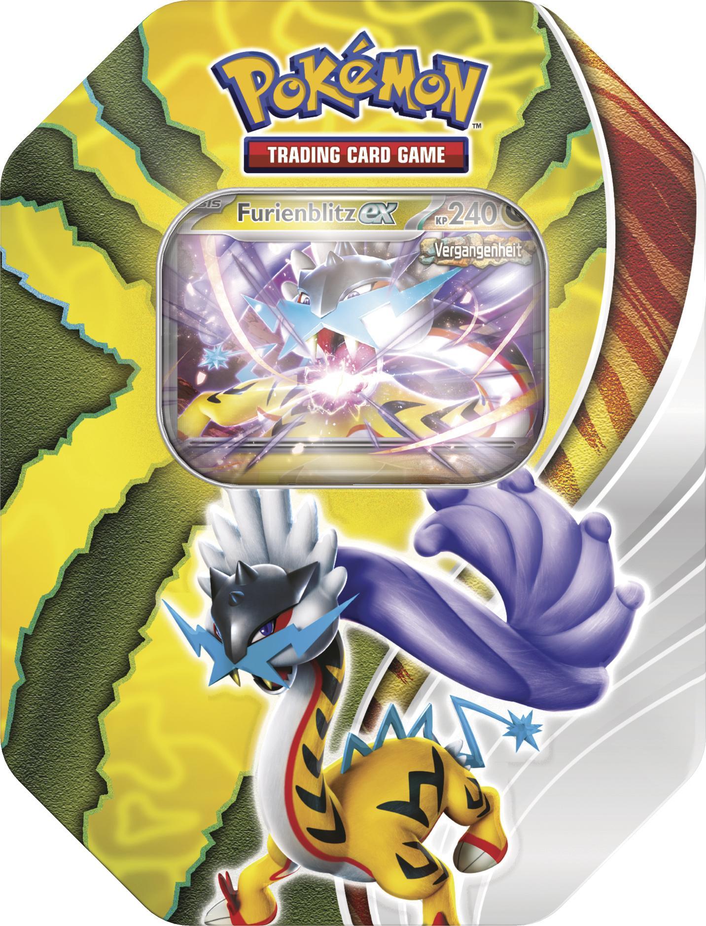 Pokémon Tin 114 Furienblitz DE