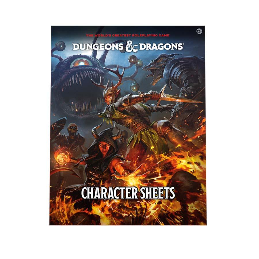 D&D RPG - 2024 Character Sheets EN