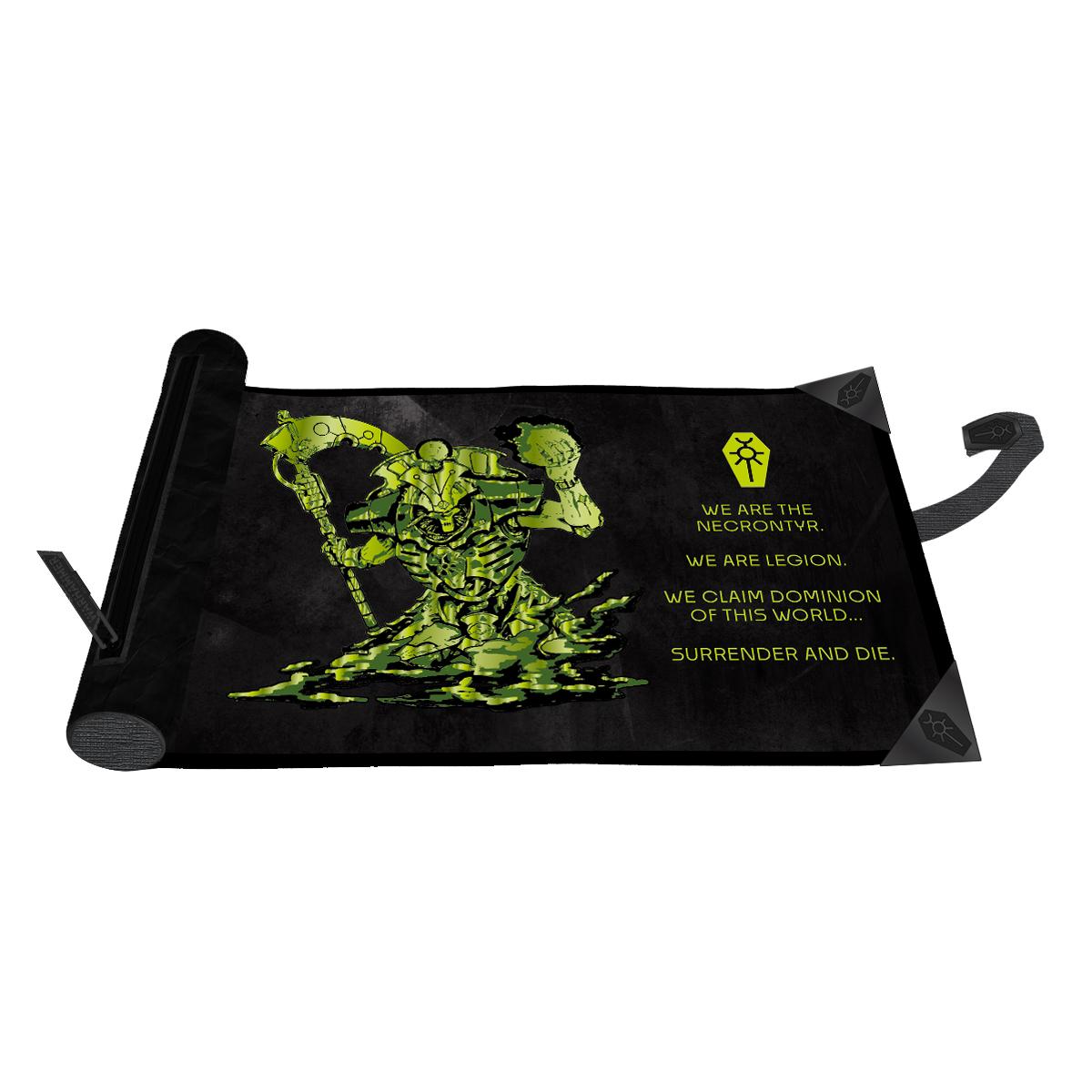 Ultra Pro - Necron Codex Aligned Dice Scroll Premium Foil for Warhammer 40,000 Ultra Pro - Necron Codex Aligned Dice Scroll Premium Foil for Warhammer 40,000