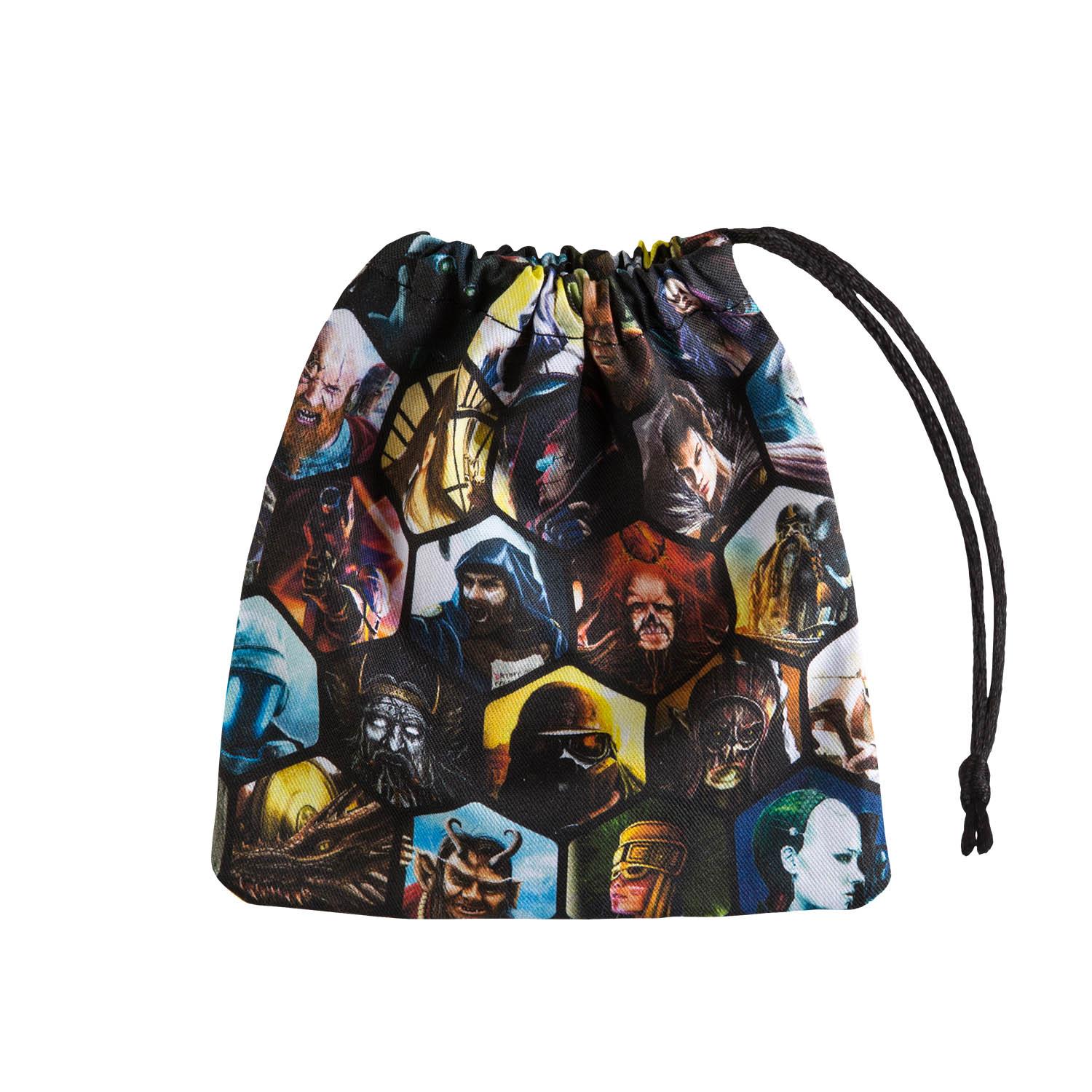 Q WORKSHOP Branded Fullprint Dice Bag Q WORKSHOP Branded Fullprint Dice Bag