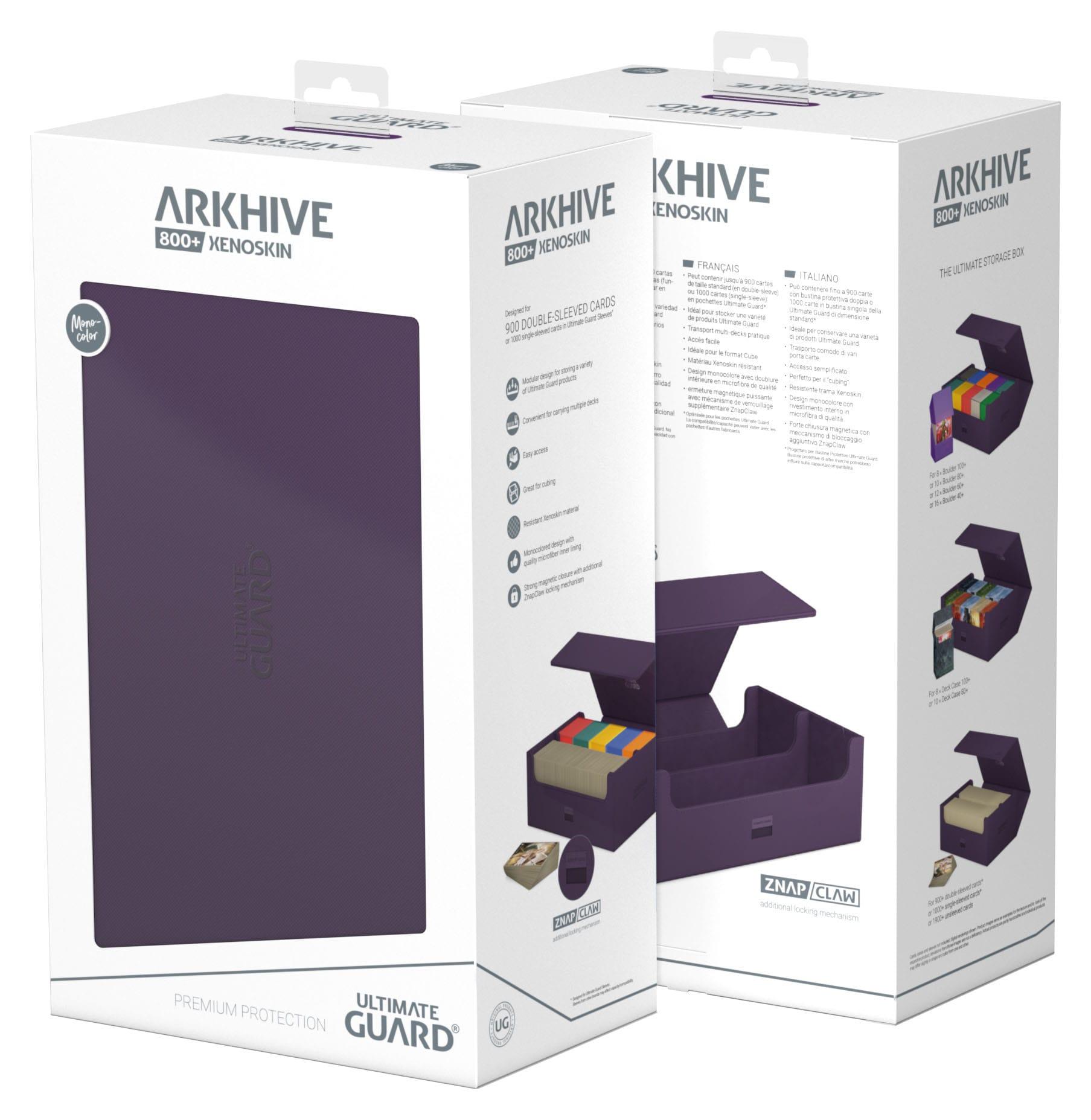 Ultimate Guard Arkhive 800+ XenoSkin Monocolor Violett