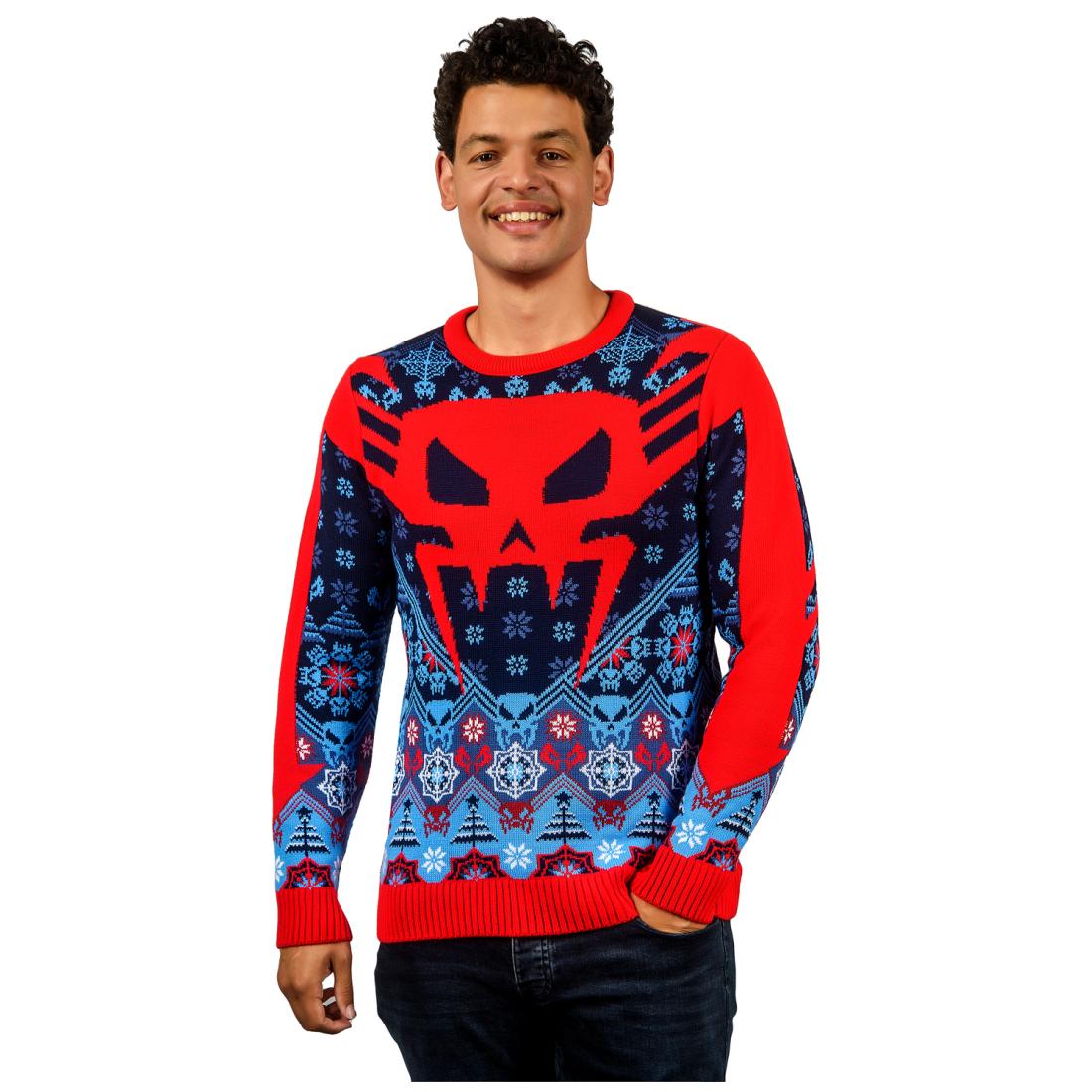 Spider-Man 2099 Christmas Jumper - Größe: L Spider-Man 2099 Christmas Jumper - Größe: L