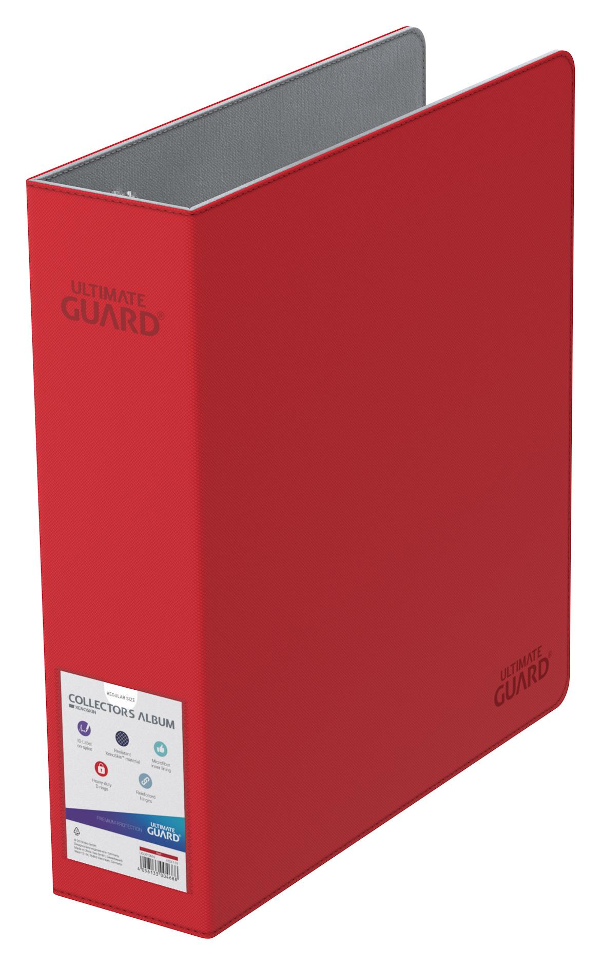 Supreme Collectors 3-Ring Binder Large XenoSkinTM Red Supreme Collectors 3-Ring Binder Large XenoSkinTM Red