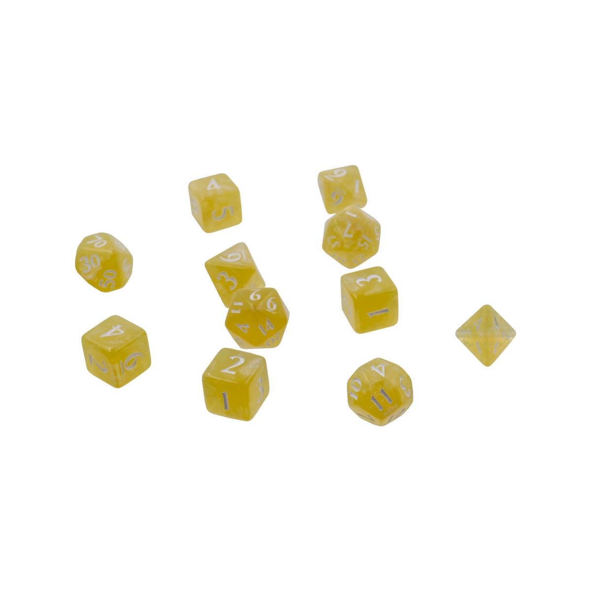 UP - Eclipse 11 Dice Set - Lemon Yellow