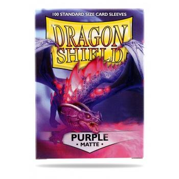 Dragon Shield Card Sleeves - Matte Purple (100)