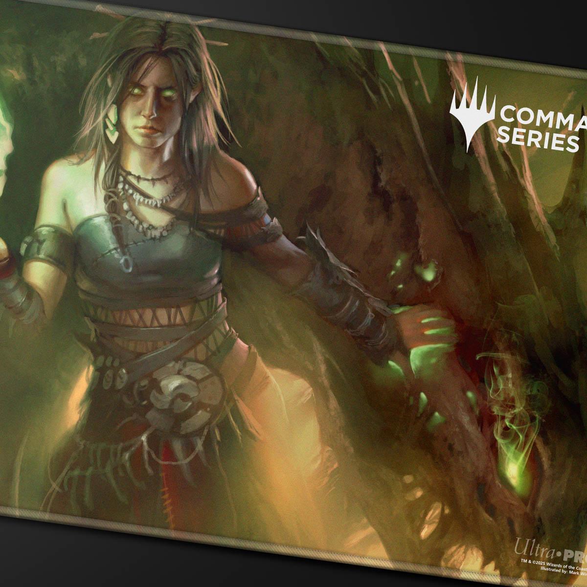 Ultra Pro - Commander Series - Release 7 - Fan Vote 2 - Q3 2025 Stitched Edge Playmat Meren for Magic: The Gathering