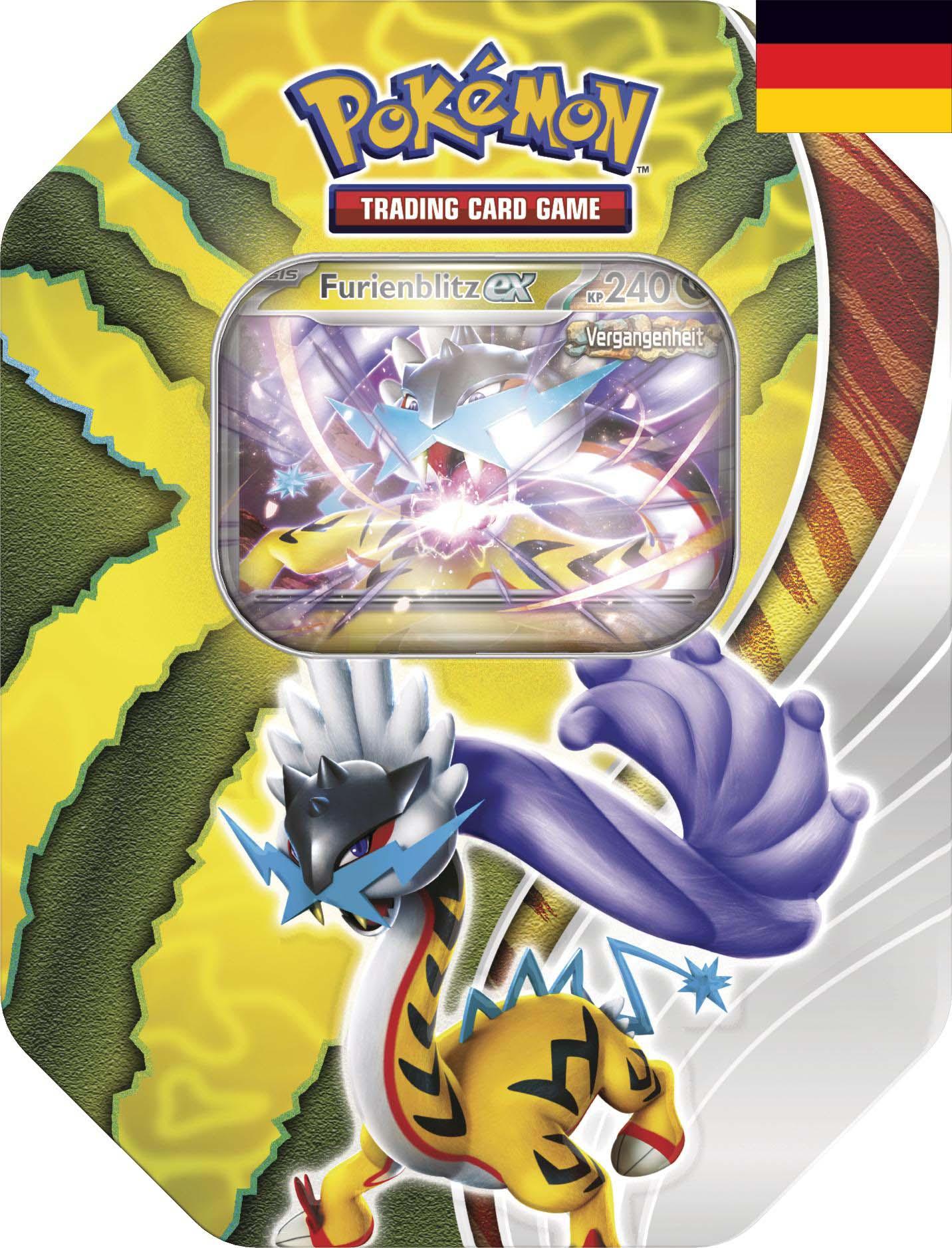 Pokémon Tin 114 Furienblitz DE