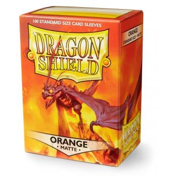 Dragon Shield Standard Card Sleeves Matte Orange (100) Dragon Shield Standard Card Sleeves Matte Orange (100)