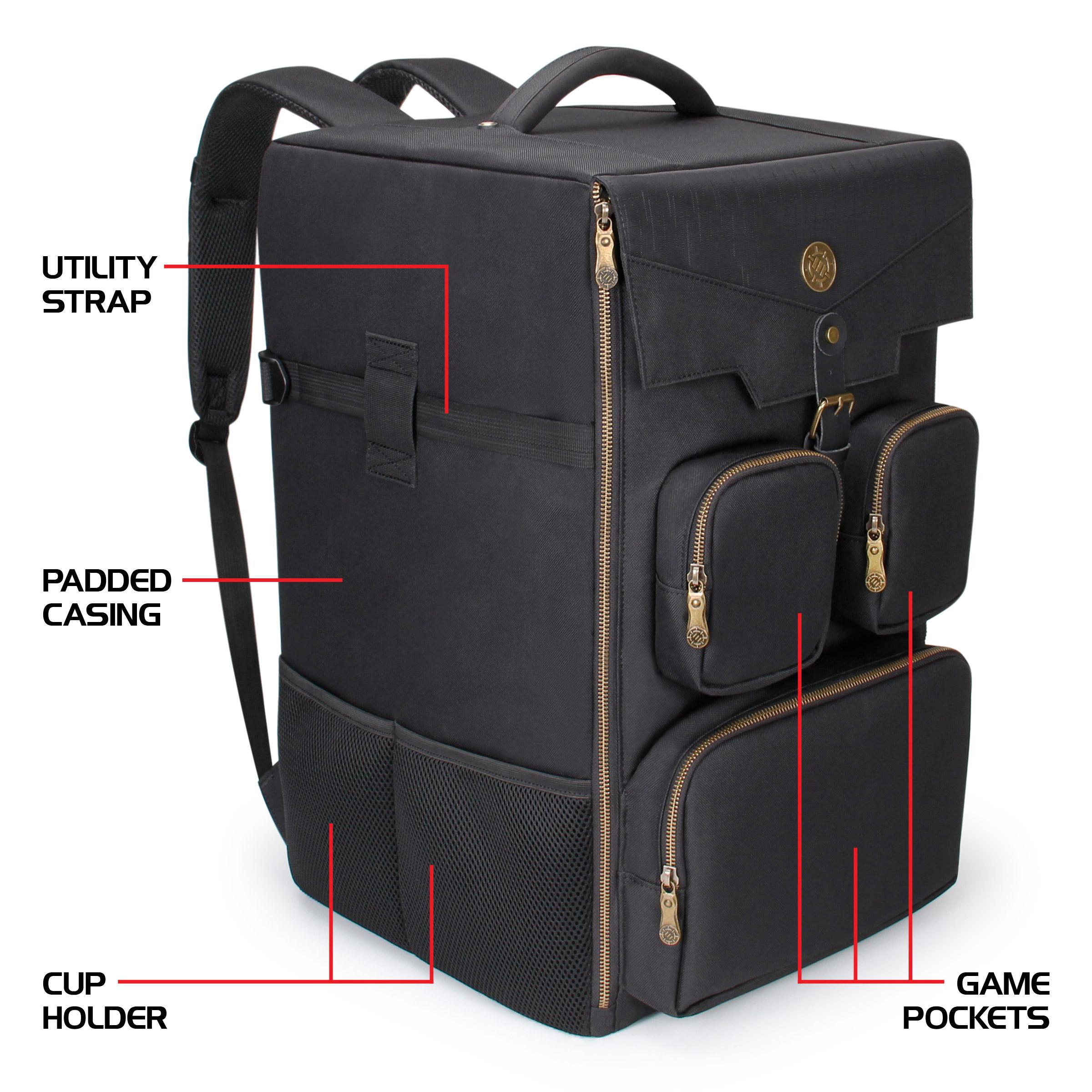 ENHANCE Board Game Backpack - Black