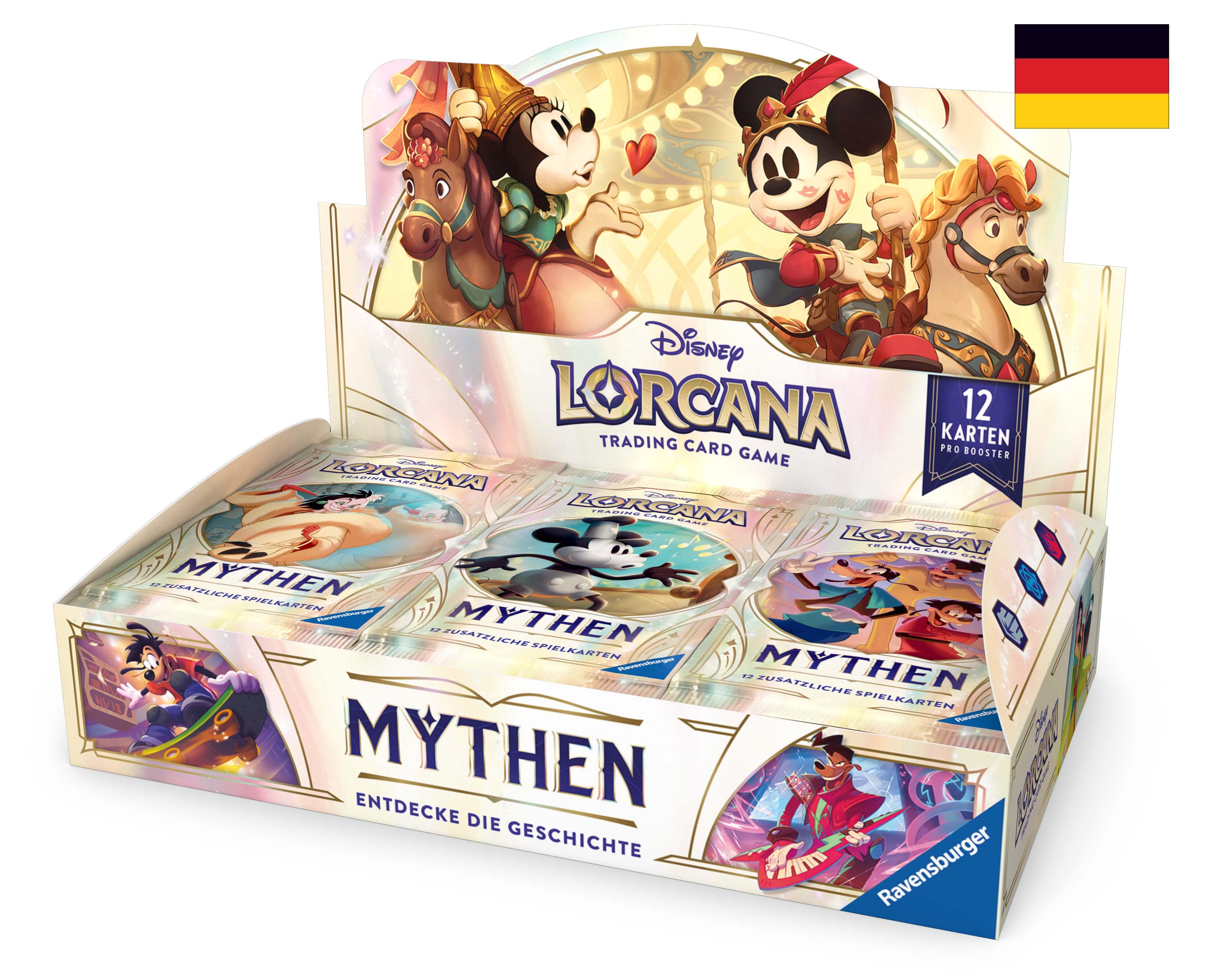Disney Lorcana - Mythen: Booster Display (24) DE