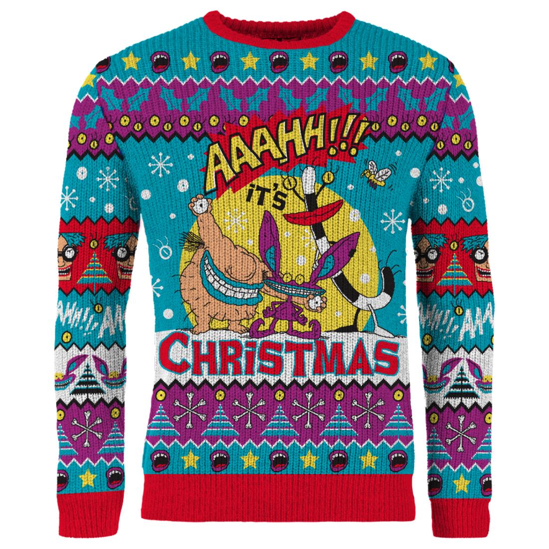 AAAHH!!! Real Monsters Christmas Jumper AAAHH!!! Real Monsters Christmas Jumper