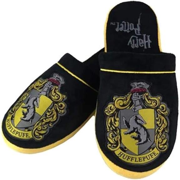 Harry Potter Hufflepuff Mule Slippers Large UK 8-10 / EU 42-44