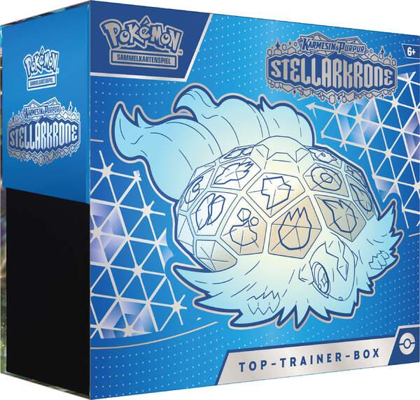 Pok&eacute;mon Karmesin & Purpur 07 Stellarkrone Top Trainer Box DE