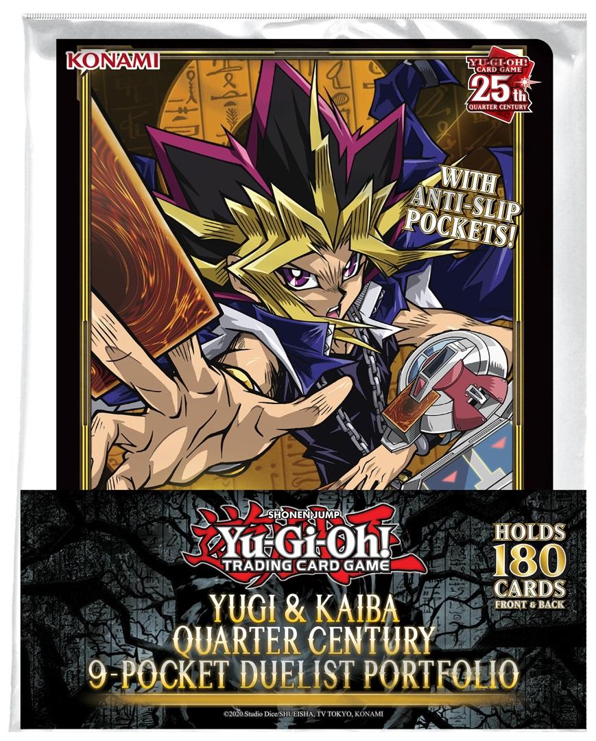 Yu-Gi-Oh! Zubeh&ouml;r - Yugi & Kaiba Quarter Century 9-Pocket Portfolio