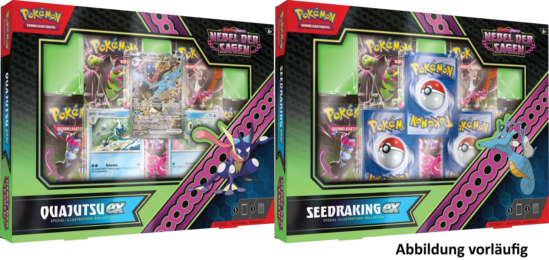 Pok&eacute;mon Karmesin & Purpur 06.5 Nebel der Sagen EX Spezial Kollektion - Set (2) DE