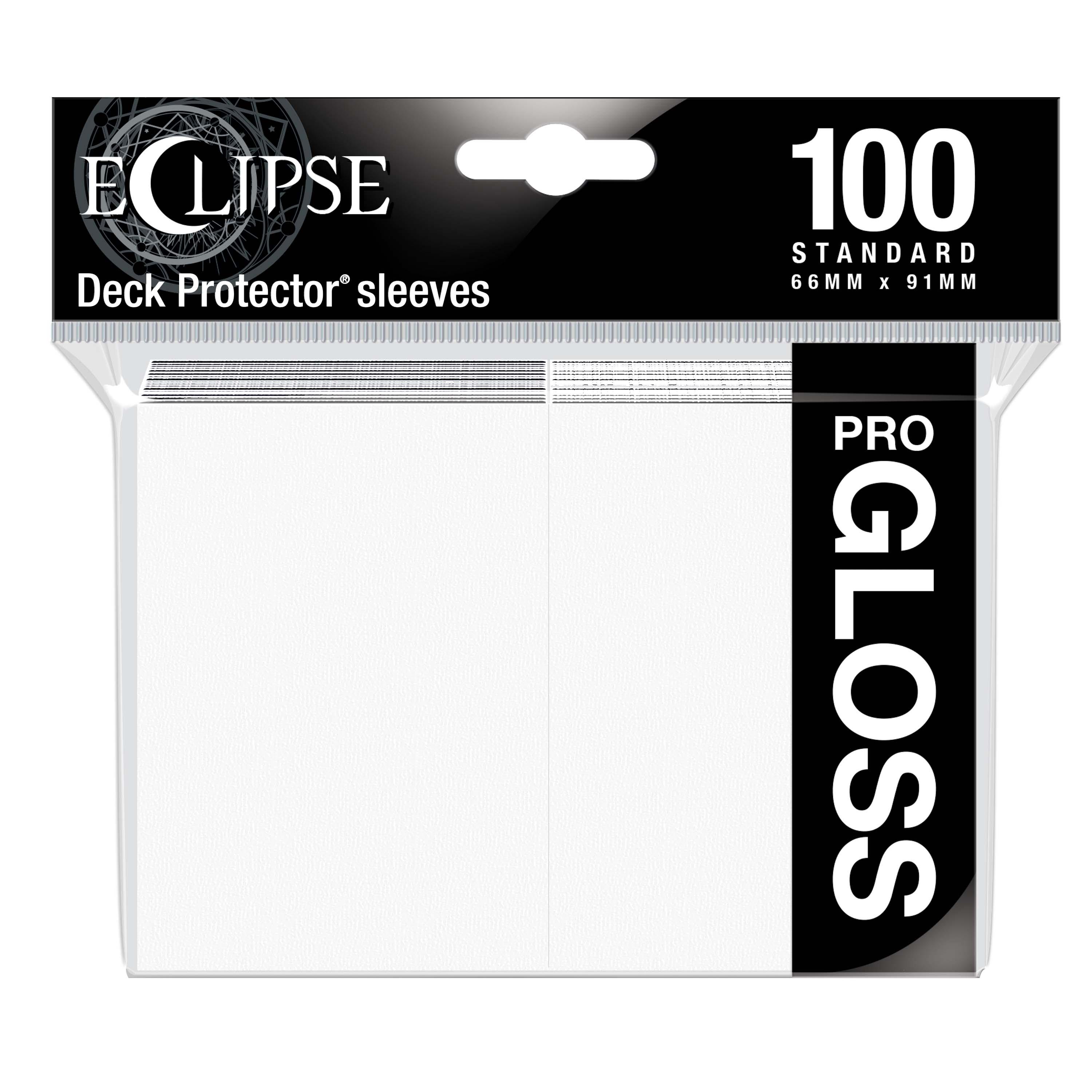 Eclipse Gloss Standard Sleeves: Arctic White Eclipse Gloss Standard Sleeves: Arctic White