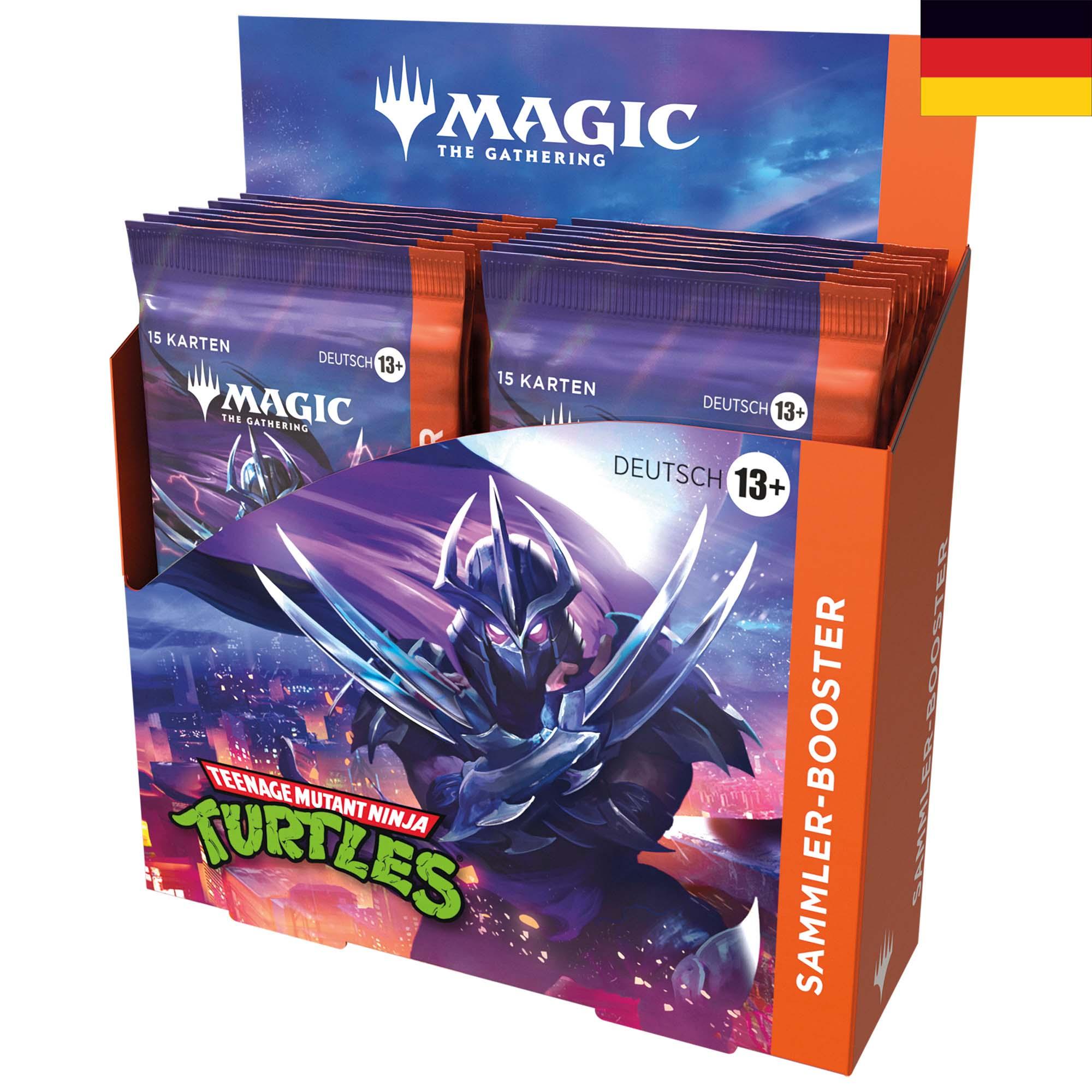 MTG - Teenage Mutant Ninja Turtles: Collector Booster Display (12) DE MTG - Teenage Mutant Ninja Turtles: Collector Booster Display (12) DE