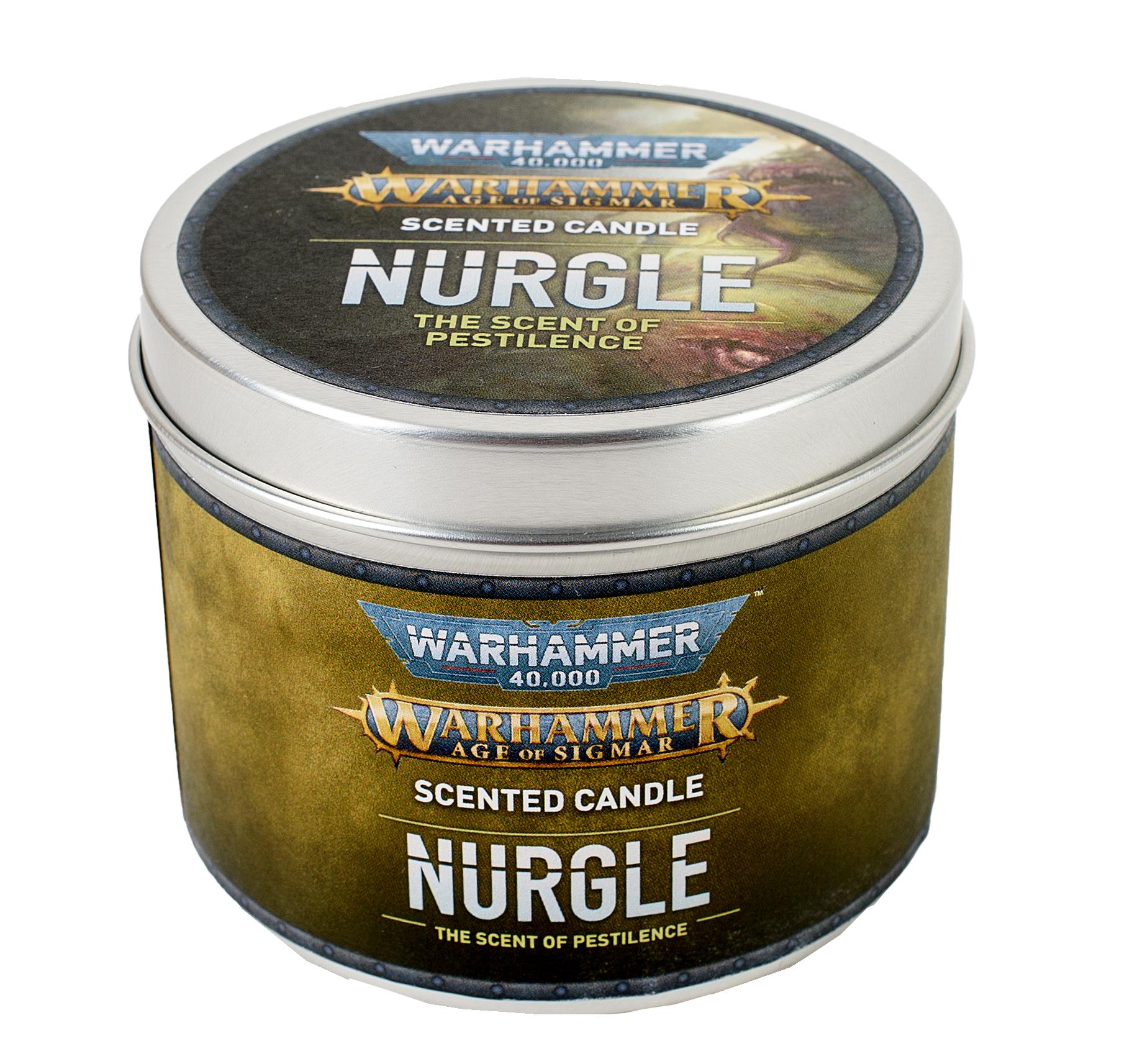 Warhammer 40000 Nurgle Candle