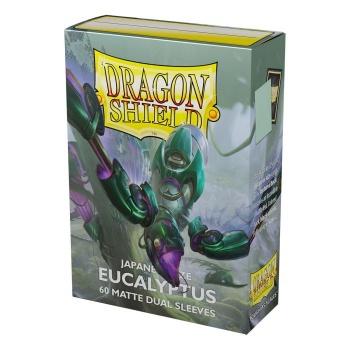 Dragon Shield Japanese size Dual Matte Sleeves - Eucalyptus 'Lehel' (60)