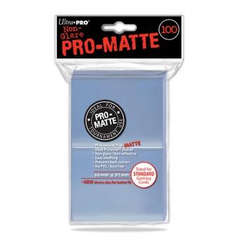 Ultra Pro Deck Protector Sleeves Standard Matte- Clear (100) Ultra Pro Deck Protector Sleeves Standard Matte- Clear (100)