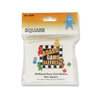 Board Games Sleeves - Square - 100Pcs Board Games Sleeves - Square - 100Pcs
